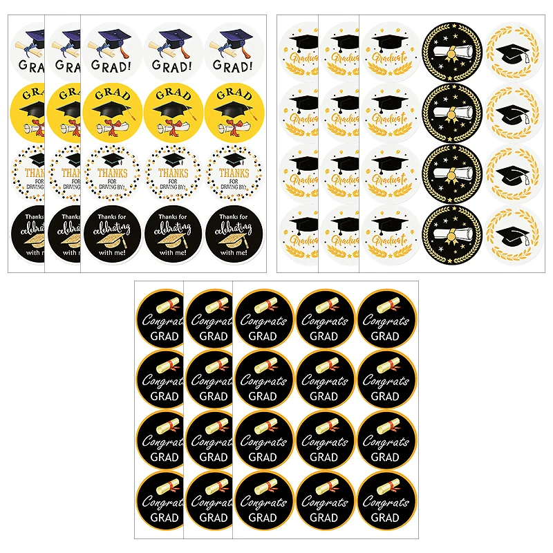10sheets Congratulations Graduation Circular Sticker Gift Bag Dessert Sealing Sticker DIY Graduation Party Celebration Supplies
10sheets Congratulations Graduation Circular Sticker Gift Bag Dessert Sealing Sticker DIY Graduation Party Celebration Supplies