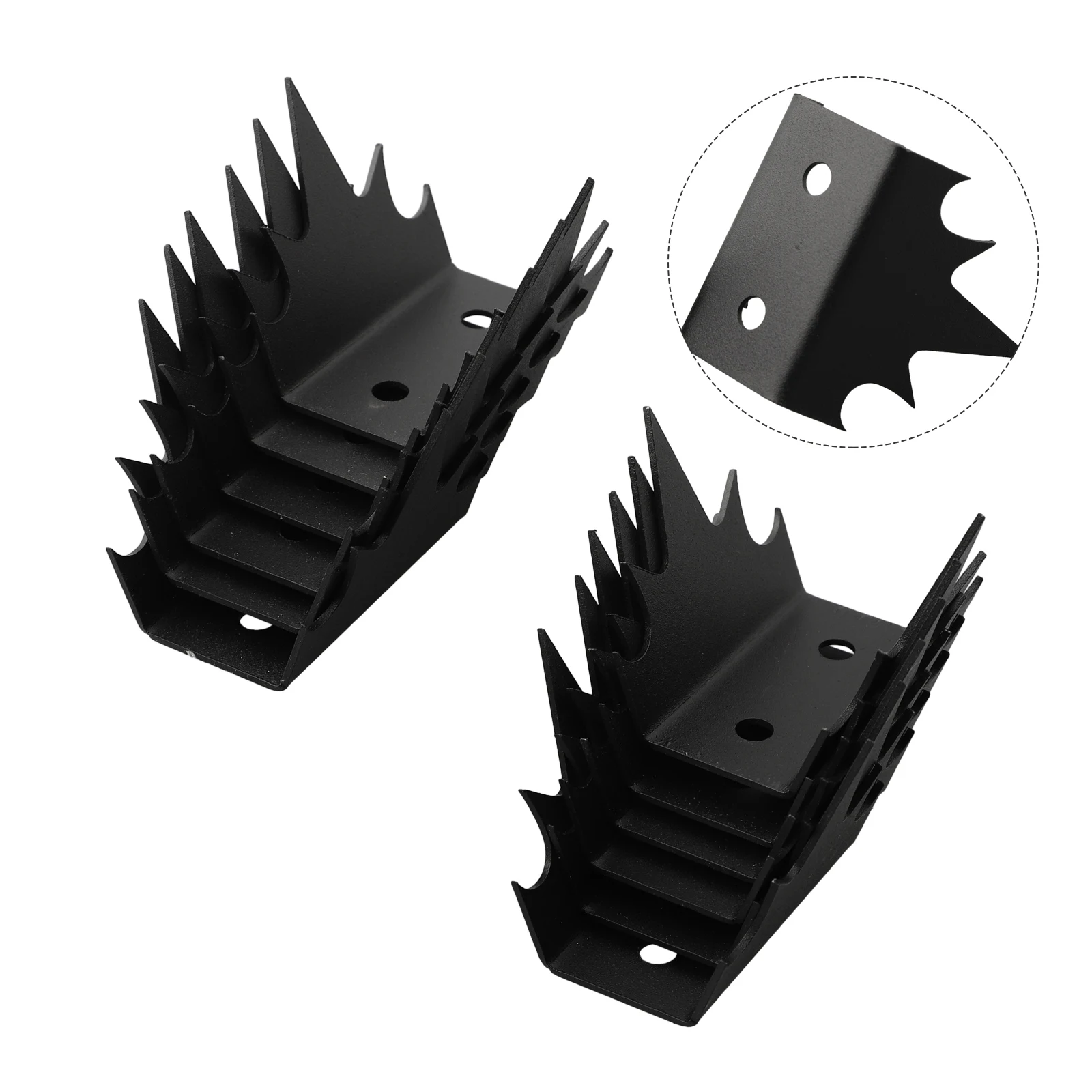 Wall Spikes Security Fence Spike Metal Anti Climbing Black Color 12pcs Accessories Home Improvement For Intruder Deterrent Fence
Wall Spikes Security Fence Spike Metal Anti Climbing Black Color 12pcs Accessories Home Improvement For Intruder Deterrent Fence