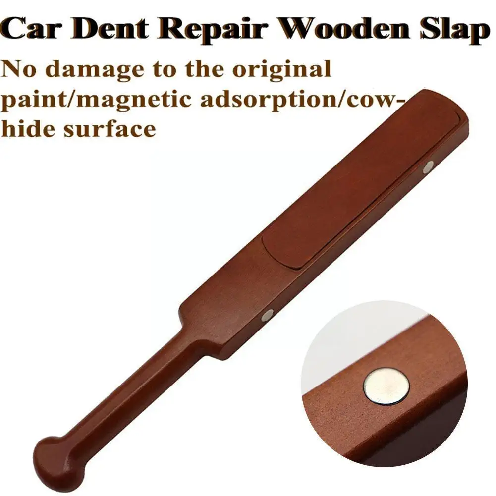 

Automobile Dent Repair Tool Free Sheet Metal Spray Slap Repair Restoration Sheet Pit Metal Wooden Dent Car Traceless Body P X5W8