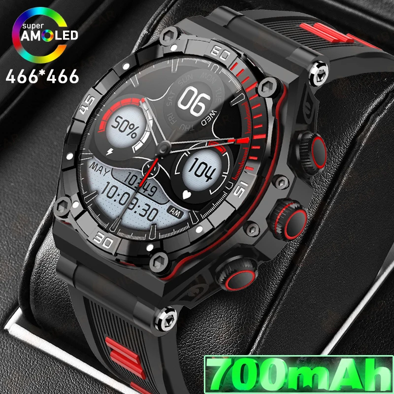 2023 Bluetooth Call Smart Watch Men 1.43" AMOLED Full Touch Screen 700mAh Battery Ultra Long Standby IP68 Waterproof Smartwatch
2023 Bluetooth Call Smart Watch Men 1.43" AMOLED Full Touch Screen 700mAh Battery Ultra Long Standby IP68 Waterproof Smartwatch