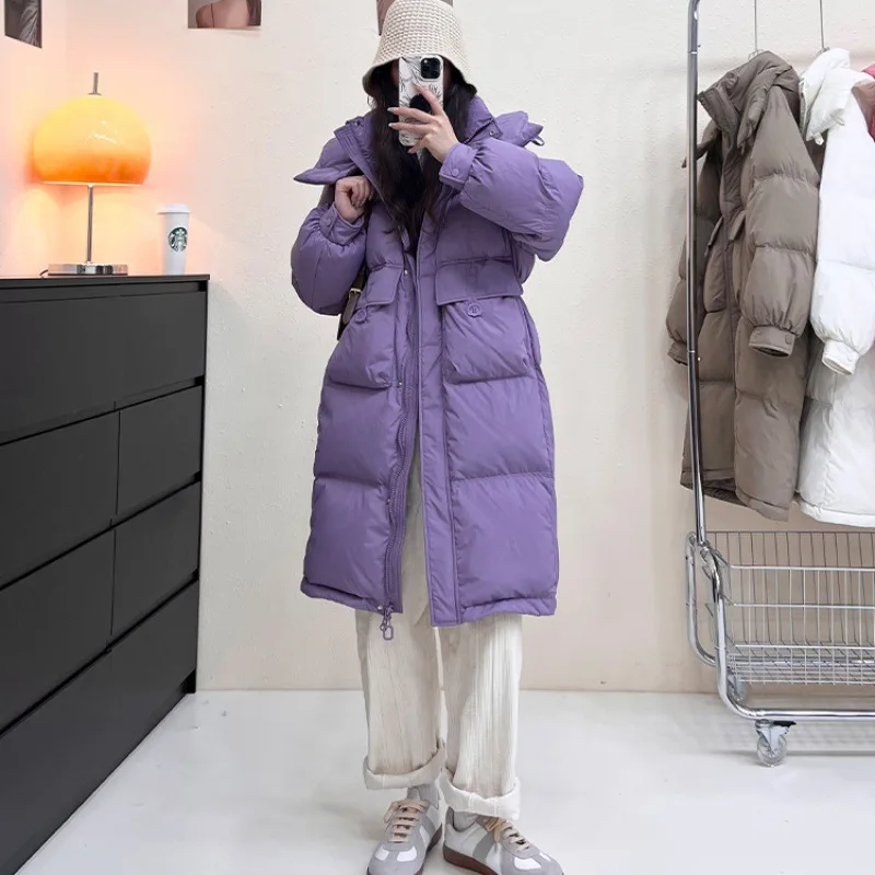 Korean version of the long waist down cotton-padded jacket women 2023 winter new long over the knee thickening niche design sens
Korean version of the long waist down cotton-padded jacket women 2023 winter new long over the knee thickening niche design sens
