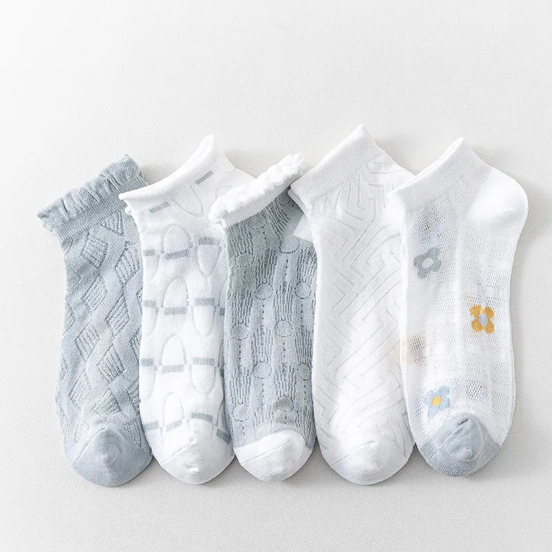 Summer Low Cut Ankles Socks Mesh Breathable Short Socks Women Japanese Kawaii Cute Frilly Ruffle Socks Floral Print Sweet Girls
Summer Low Cut Ankles Socks Mesh Breathable Short Socks Women Japanese Kawaii Cute Frilly Ruffle Socks Floral Print Sweet Girls
