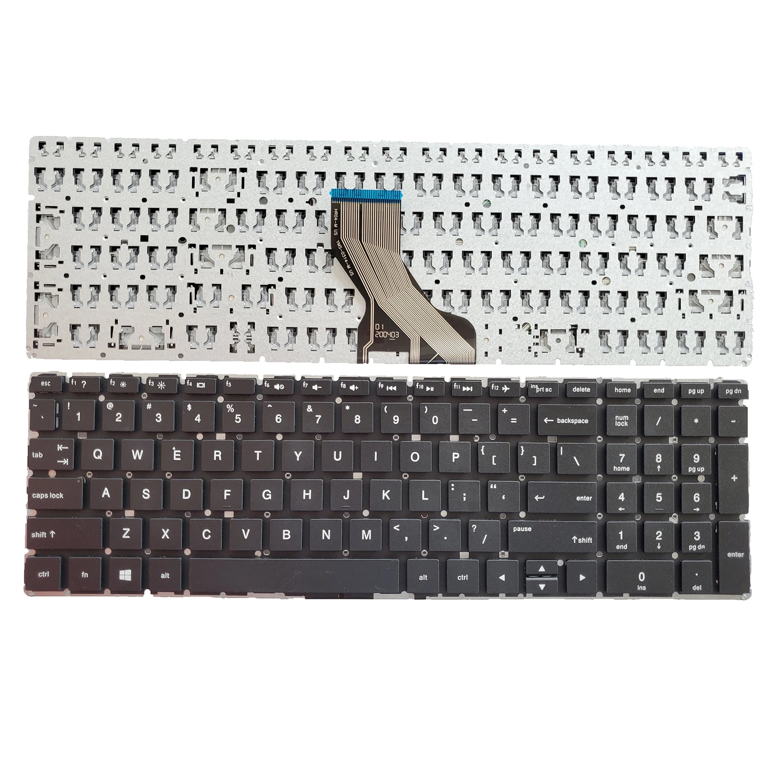 

Laptop keyboard For HP 15-DA 15-DB TPN-C135 TPN-C136 250 G7 255 G7 15-CN 15-CR 15-CW 15-DR 15-DF 15-EC 15-CX 15-DK