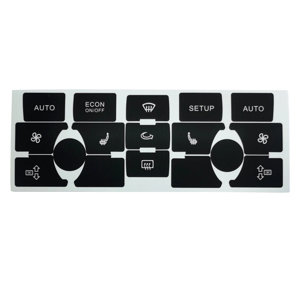 Fitment Control Button AC Switch Button Repair Decal Sticker AC Control Button Repair Decals Sticker Worn Vinyl
Fitment Control Button AC Switch Button Repair Decal Sticker AC Control Button Repair Decals Sticker Worn Vinyl