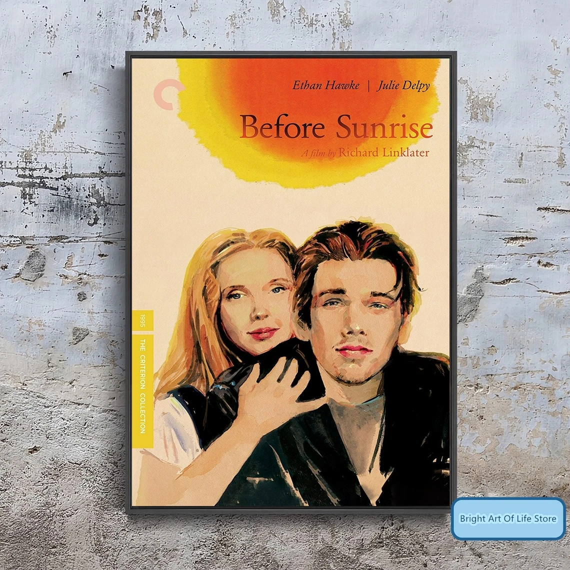 Before Sunrise (1995) Movie Poster Cover Photo Canvas Print Wall Art Home Decor (Unframed)
Before Sunrise (1995) Movie Poster Cover Photo Canvas Print Wall Art Home Decor (Unframed)