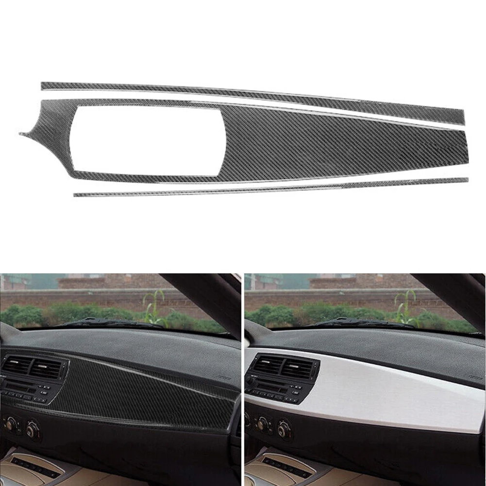 3Pcs/kit Carbon Fiber Interior Main Dash Panel Cover Trim For BMW Z4 E85 2003-2008 Replacement Car-Accessories
3Pcs/kit Carbon Fiber Interior Main Dash Panel Cover Trim For BMW Z4 E85 2003-2008 Replacement Car-Accessories