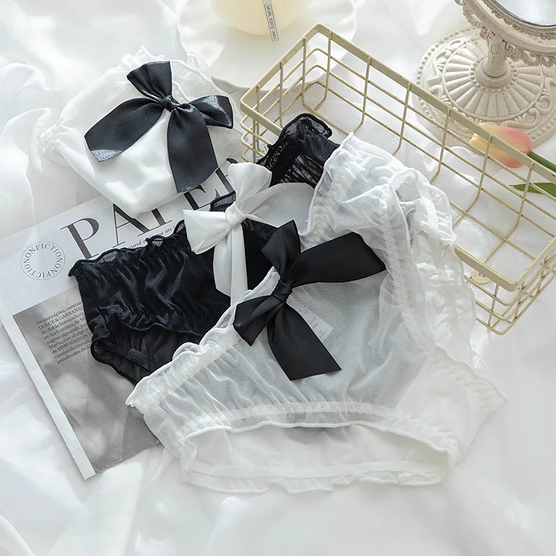Women Sexy Bow Lace Panties Exotic Female Low Waist Underwear Thongs G-String Lingerie Breathable Temptation Intimates
Women Sexy Bow Lace Panties Exotic Female Low Waist Underwear Thongs G-String Lingerie Breathable Temptation Intimates
