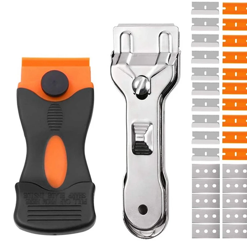 32-Piece Scraper Tool Set, Used For Removing Adhesive Labels Of Paint Scraping Stickers And Glass Remover
32-Piece Scraper Tool Set, Used For Removing Adhesive Labels Of Paint Scraping Stickers And Glass Remover