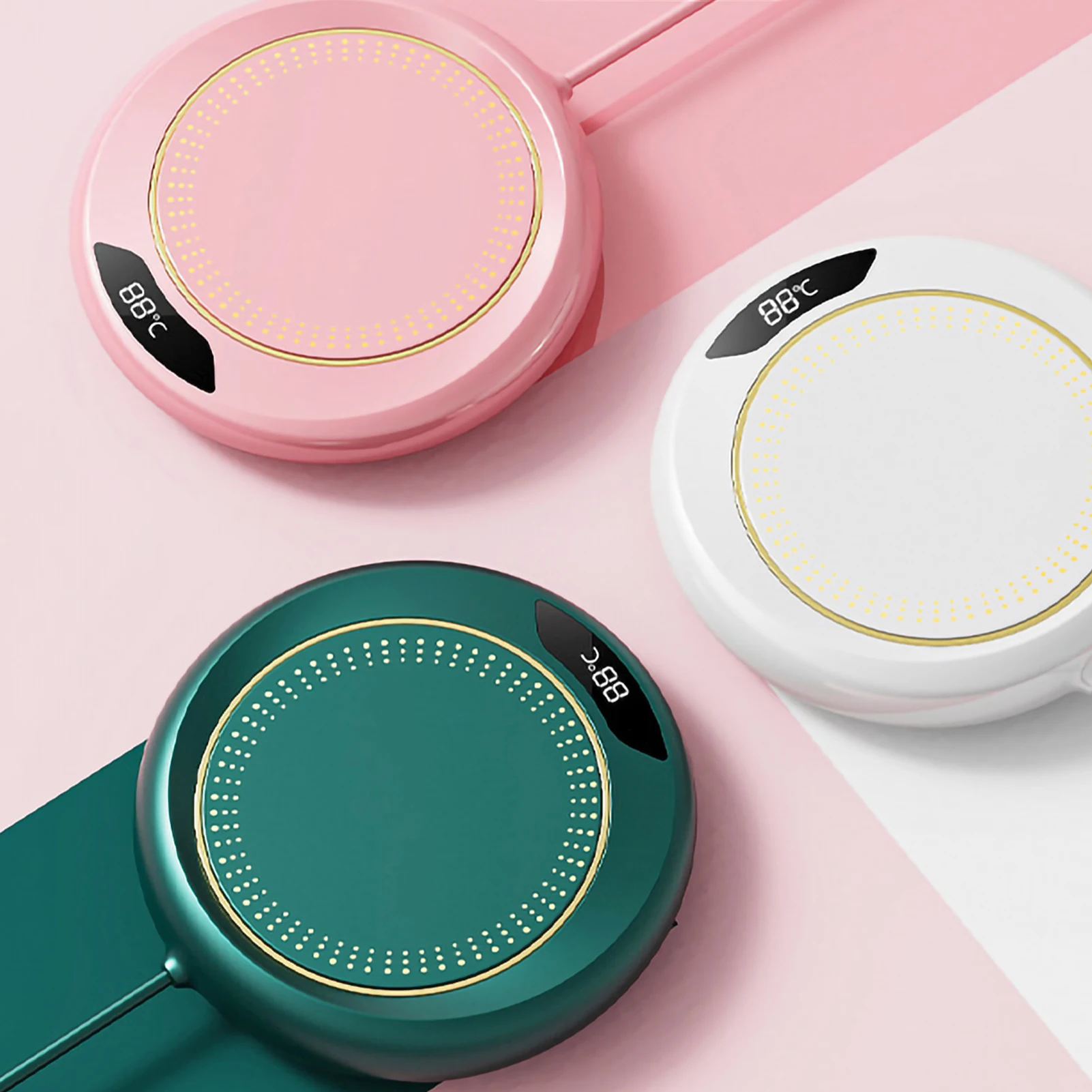 USB Intelligent Constant Temperature Coaster 3 Temperature Setting Milk Tea Water Heating Pad Cup Heater for Tea Water Office
USB Intelligent Constant Temperature Coaster 3 Temperature Setting Milk Tea Water Heating Pad Cup Heater for Tea Water Office