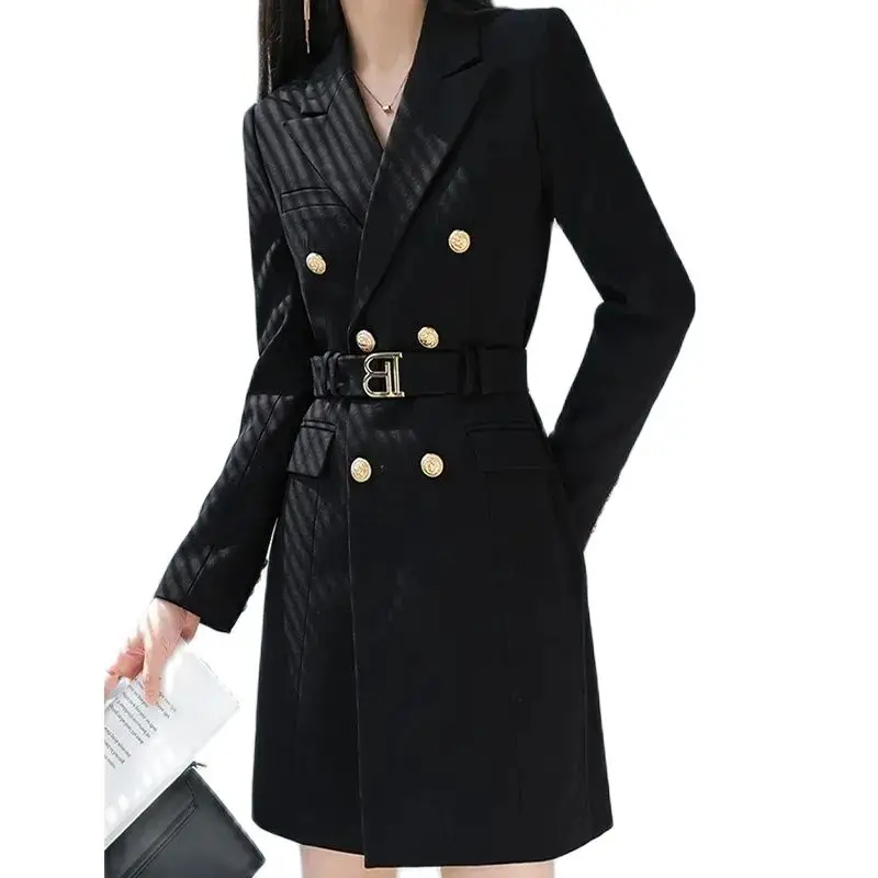 2024 Professional Suit Dress Women's Spring and Autumn New Design Sense Long-sleeved Temperament Work Clothes Ol Wind Slim Skirt
2024 Professional Suit Dress Women's Spring and Autumn New Design Sense Long-sleeved Temperament Work Clothes Ol Wind Slim Skirt