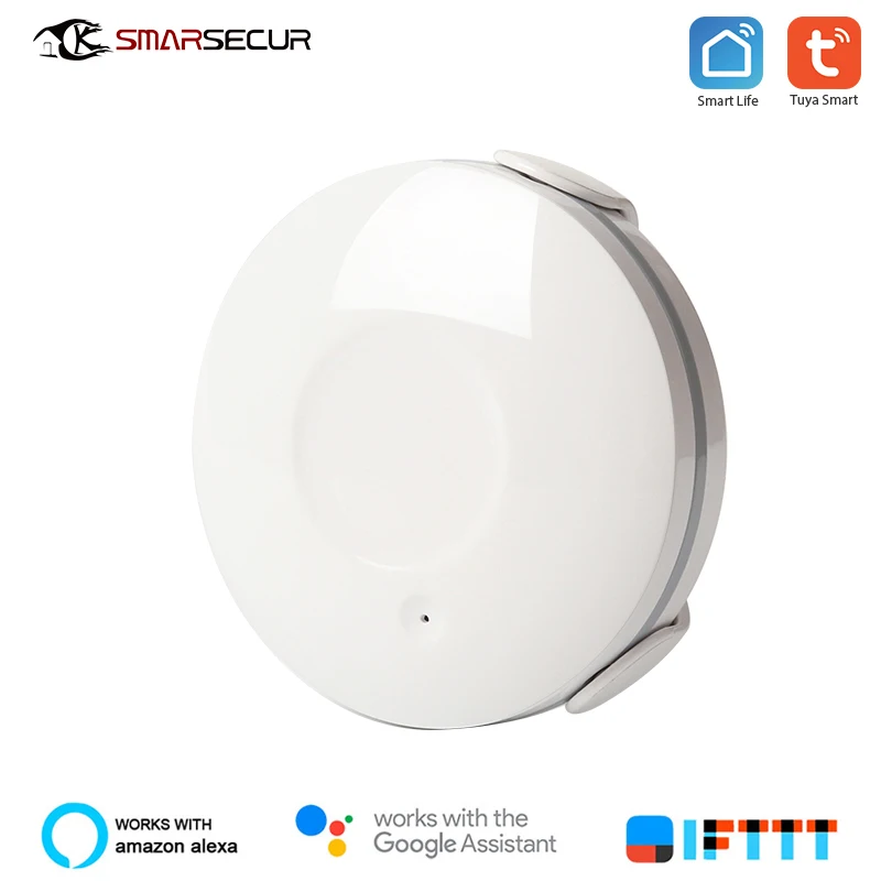 Датчик утечки воды SMARSECUR, Wi-Fi датчик с оповещением через приложение для Tuya Smart
Датчик утечки воды SMARSECUR, Wi-Fi датчик с оповещением через приложение для Tuya Smart