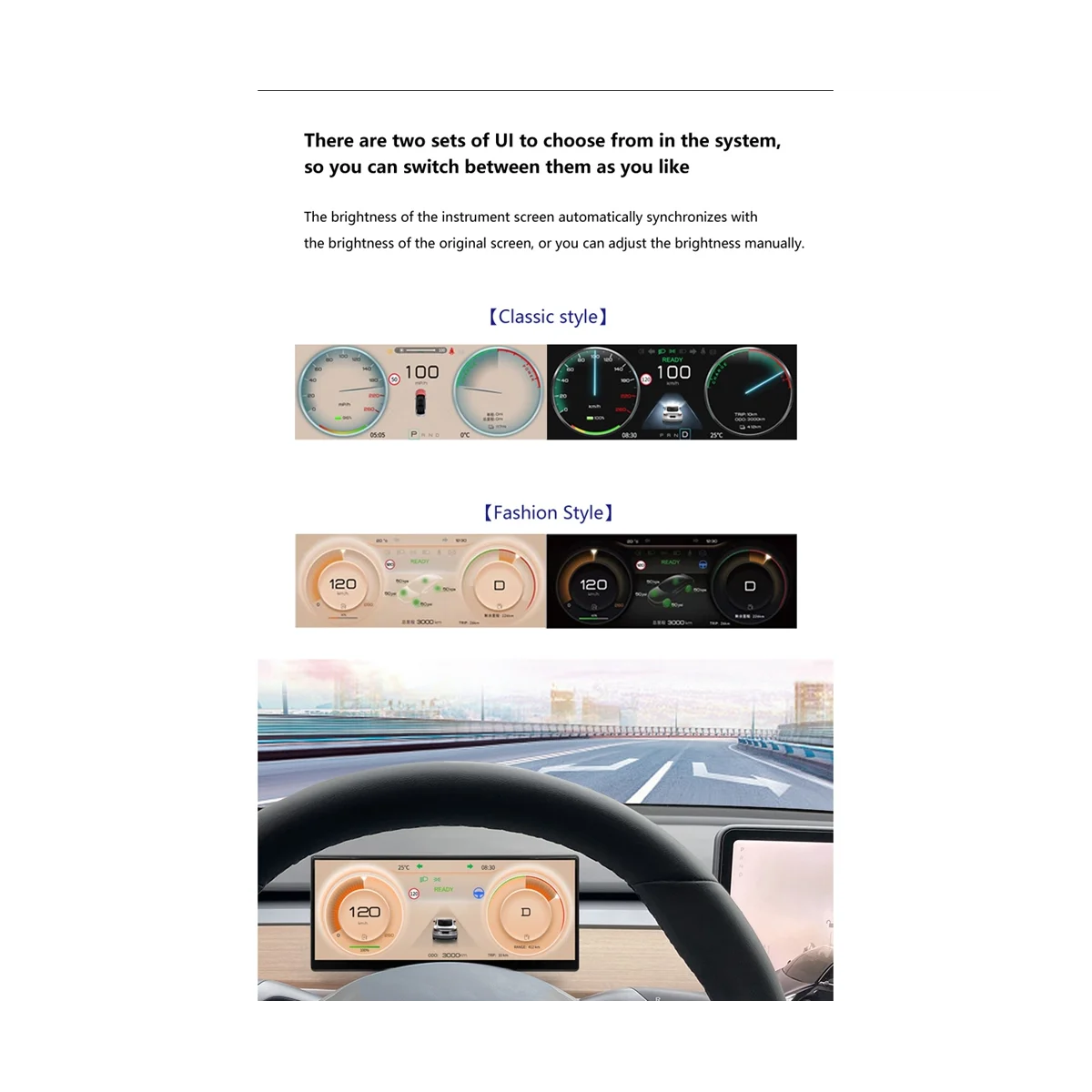 

9In HD Touchscreen HUD for Tesla Model 3 Model Y 2017-2023 Carplay Android AUTO Bluetooth WiFi(for AMD Ryzen+Intel Atom)