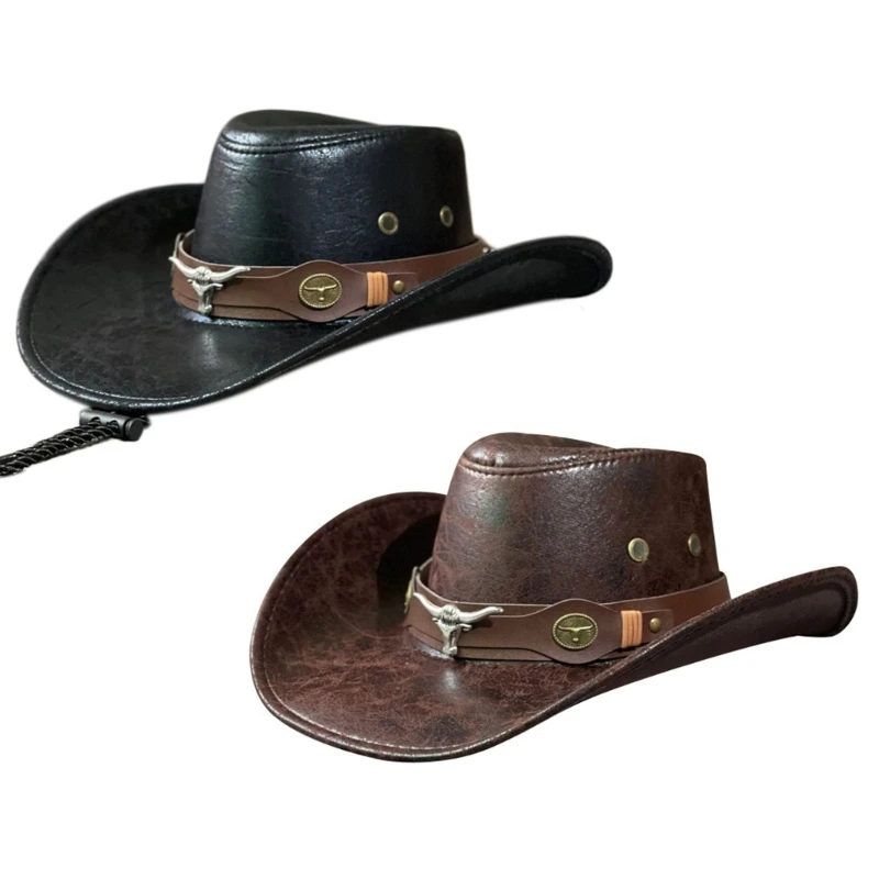 

Hiking Camping Household Western Cowboy Hat Multipurpose Head Cap Multipurpose Household Supplies for Outdoor Traveling