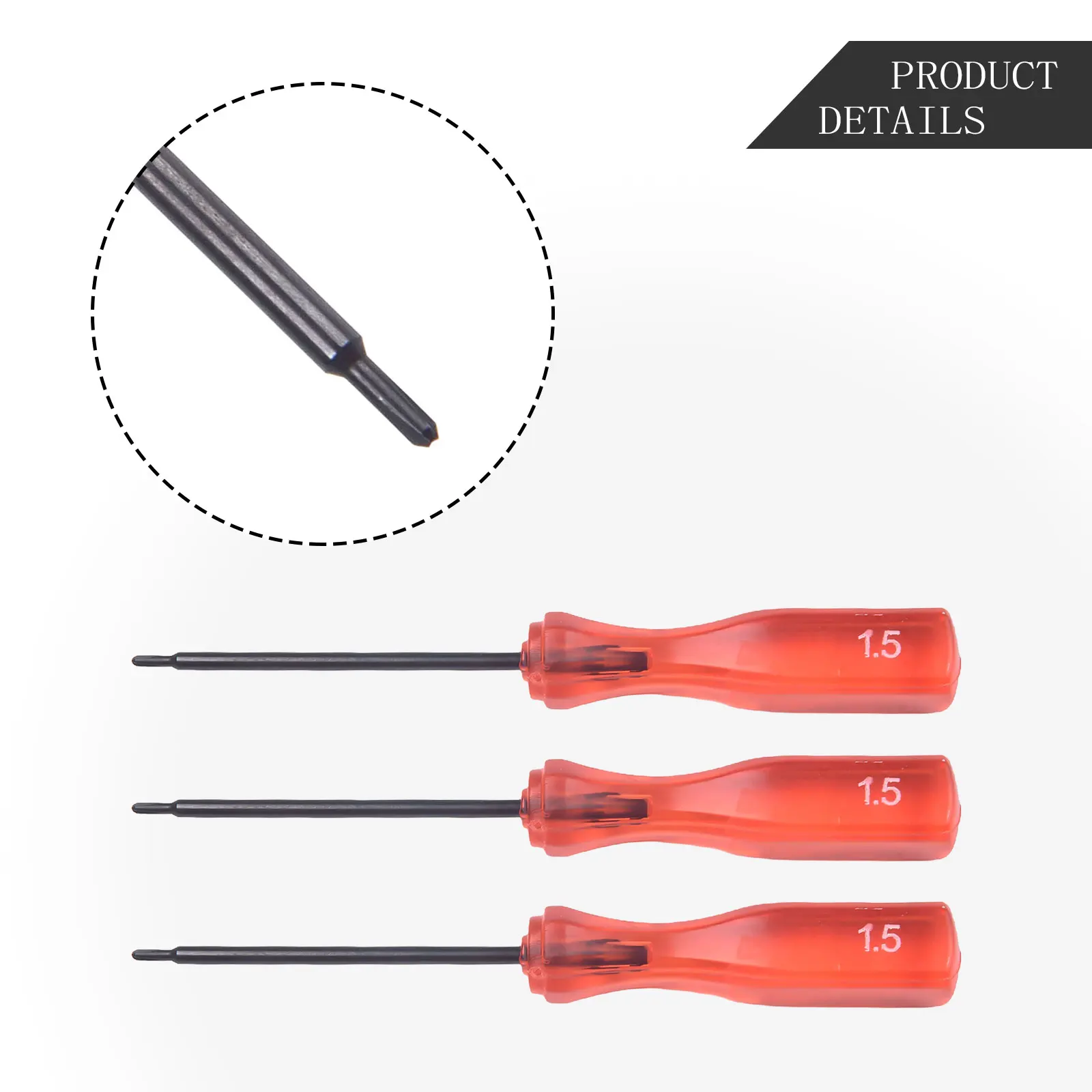 Quality Tri-Wing Screwdriver Screwdriver Metal Portable Precision Y-Tip For Game Devices For Wii GBA DS Lite NDSL
Quality Tri-Wing Screwdriver Screwdriver Metal Portable Precision Y-Tip For Game Devices For Wii GBA DS Lite NDSL