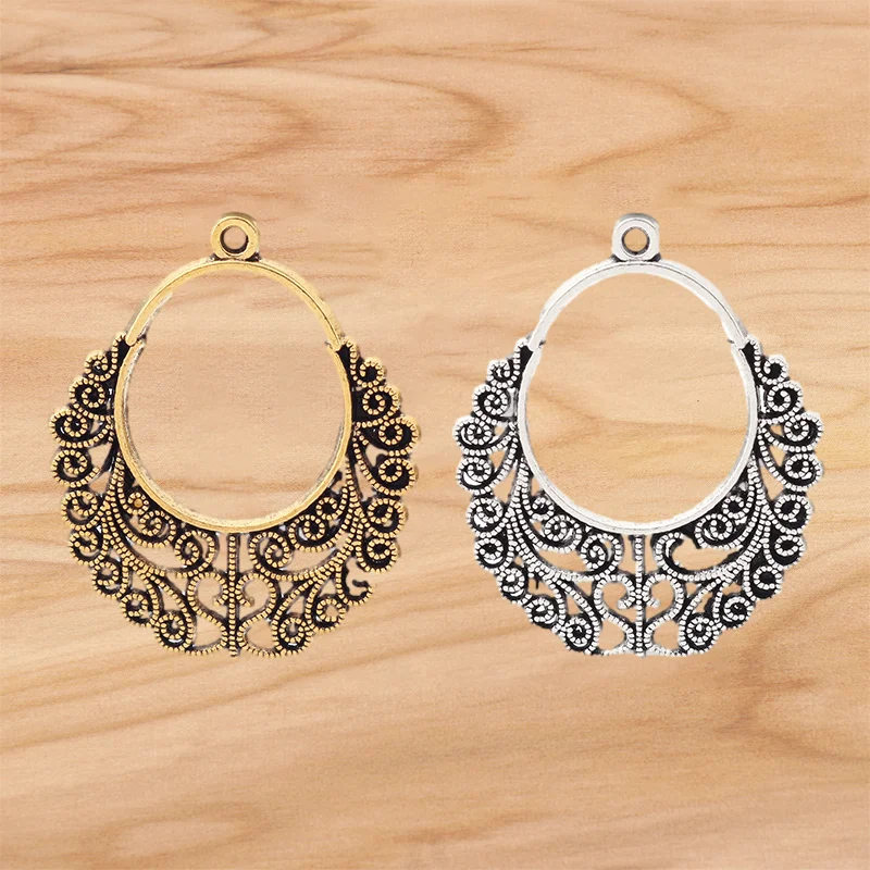 10 Pieces Tibetan Silver/Gold Color Bohemia Hollow Charms Pendants for DIY Necklace Earrings Jewelry Making Findings Accessories
10 Pieces Tibetan Silver/Gold Color Bohemia Hollow Charms Pendants for DIY Necklace Earrings Jewelry Making Findings Accessories