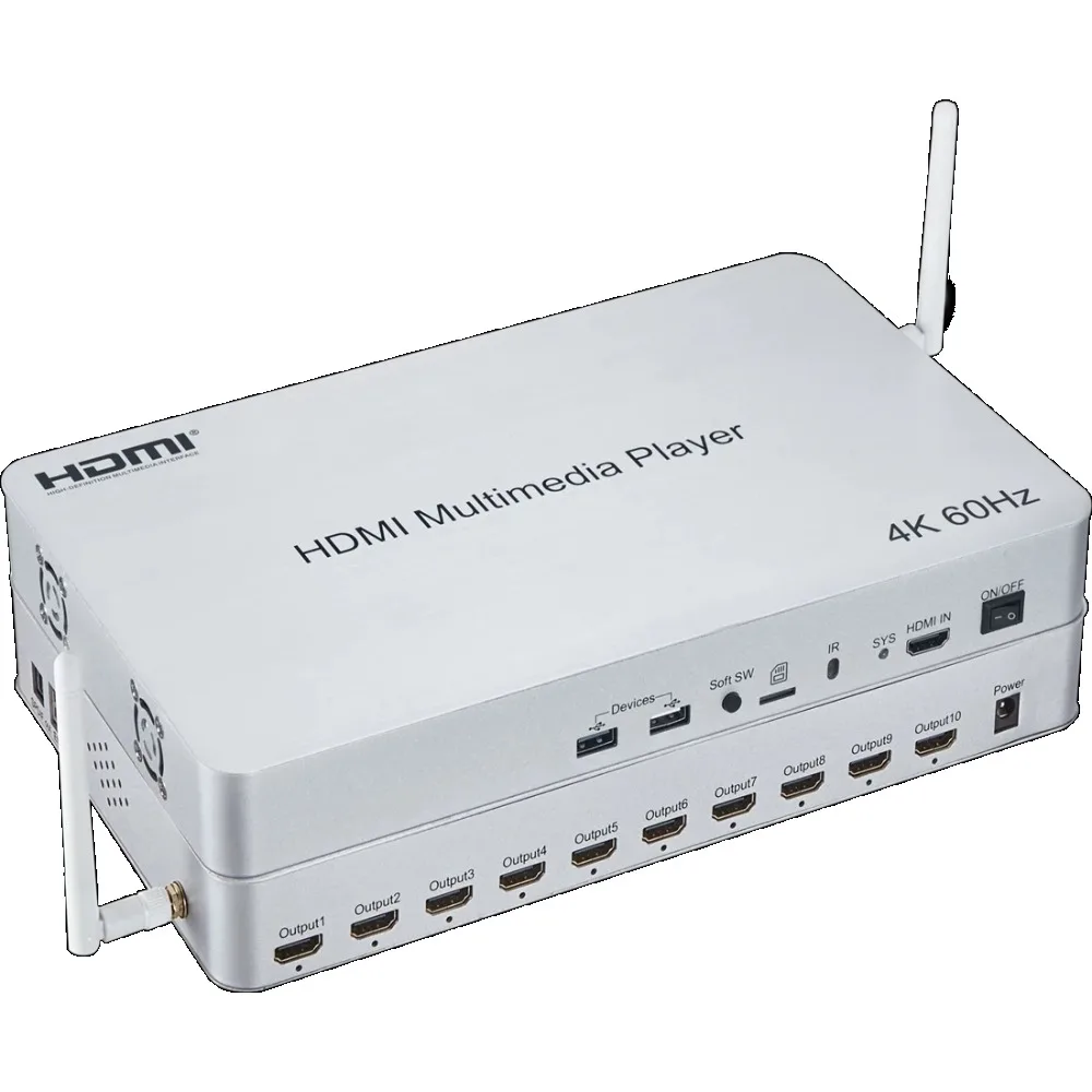 V2.0 Full HD 1080p 3D Audio Video Player HDD 10-ways HDMI Media Player 
V2.0 Full HD 1080p 3D Audio Video Player HDD 10-ways HDMI Media Player