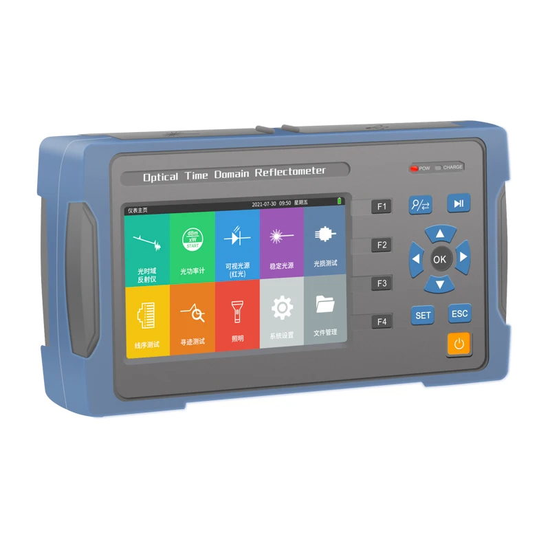 MINi OTDR Fiber Optic Tester 1550nm 22dB Fiber Optic Reflectometer Touch Screen VFL OLS OPM
MINi OTDR Fiber Optic Tester 1550nm 22dB Fiber Optic Reflectometer Touch Screen VFL OLS OPM