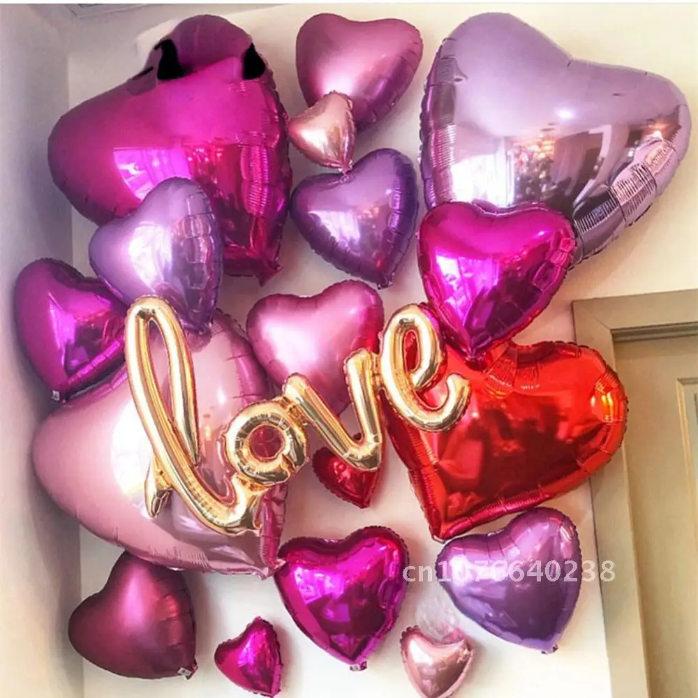 5pcs 5/10/18/24inch/75cm Red heart balloons helium foil globos for Wedding Valentines Day party decor bridal decorations
5pcs 5/10/18/24inch/75cm Red heart balloons helium foil globos for Wedding Valentines Day party decor bridal decorations