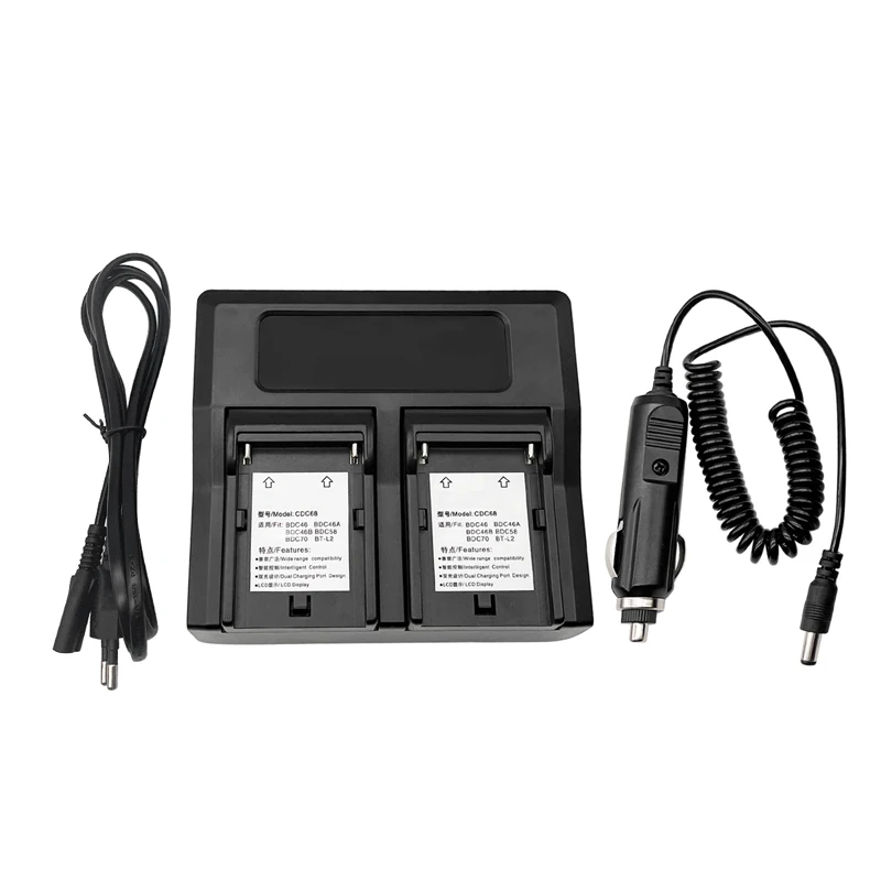 LED CDC68 Dual Charger For BDC46 BDC46A BDC46B BDC58 BDC70 BT-L2 Surveying Battery
LED CDC68 Dual Charger For BDC46 BDC46A BDC46B BDC58 BDC70 BT-L2 Surveying Battery