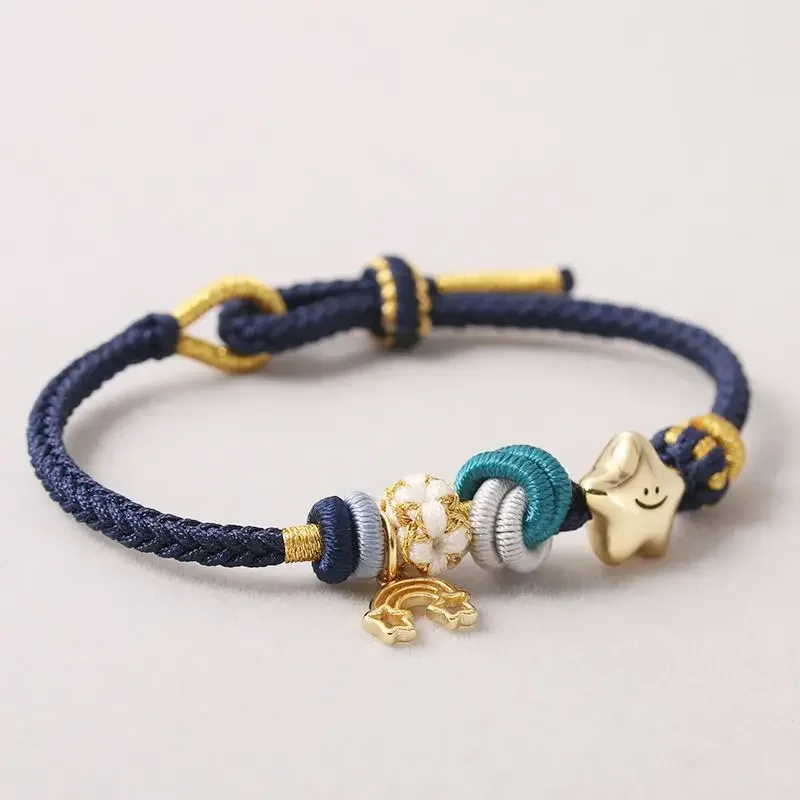 Mencheese S925 Sterling Silver Star Bracelet Smiling Face Carrying Strap Lucky Little Monster for Girlfriend Girlfriend Gifts 
Mencheese S925 Sterling Silver Star Bracelet Smiling Face Carrying Strap Lucky Little Monster for Girlfriend Girlfriend Gifts