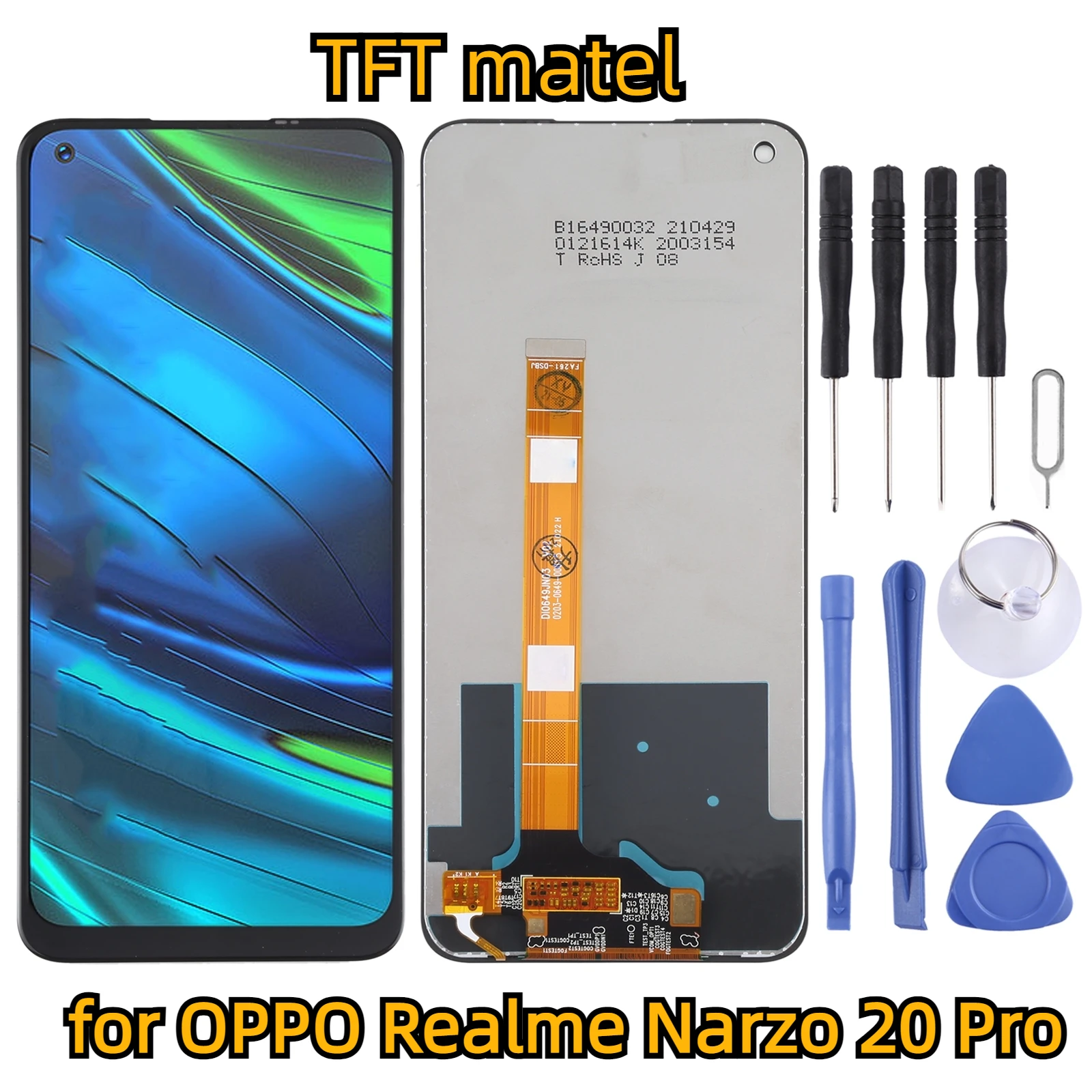 for OPPO Realme Narzo 20 Pro LCD Screen and Digitizer Full Assembly for OPPO Realme Narzo 20 Pro
for OPPO Realme Narzo 20 Pro LCD Screen and Digitizer Full Assembly for OPPO Realme Narzo 20 Pro