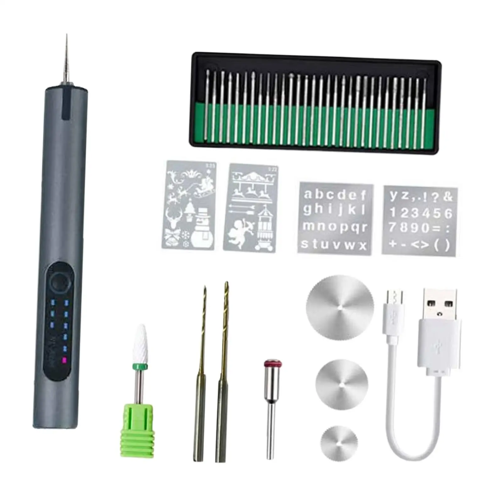 Electric Engraving Pen Portable 3Levels Speeds Professional Jewelry Making Engraving Tools for Carving Metal Glass Ceramics
Electric Engraving Pen Portable 3Levels Speeds Professional Jewelry Making Engraving Tools for Carving Metal Glass Ceramics