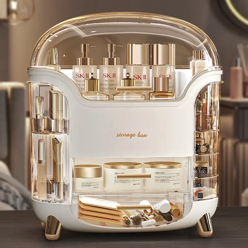 Drawer Cosmetic Storage Box Organizer Makeup Desktop Large Capacity Cosmetic Box with Cover Lipstick Box Skin Care Product Shelf
Drawer Cosmetic Storage Box Organizer Makeup Desktop Large Capacity Cosmetic Box with Cover Lipstick Box Skin Care Product Shelf