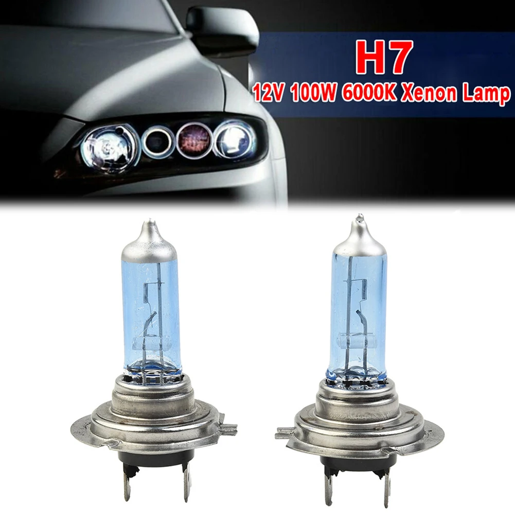 2PCS H7 12V100W Super Bright Halogen Car Headlight Bulb Halogen Lamp White Light Accessories For Vehicles
2PCS H7 12V100W Super Bright Halogen Car Headlight Bulb Halogen Lamp White Light Accessories For Vehicles
