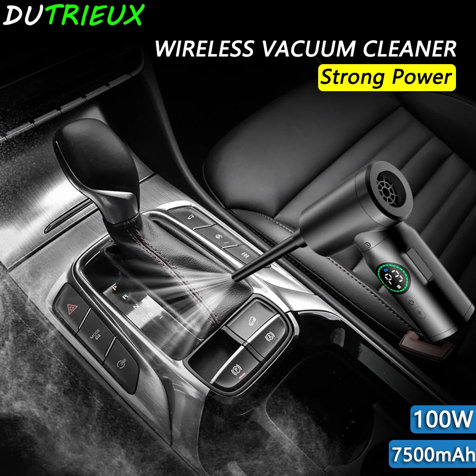 2in1 Wireless Car Vacuum Cleaner Portable Air Duster High Power Home Vacuum Cleaner for Keyboard Computer Car Cleaning
2in1 Wireless Car Vacuum Cleaner Portable Air Duster High Power Home Vacuum Cleaner for Keyboard Computer Car Cleaning