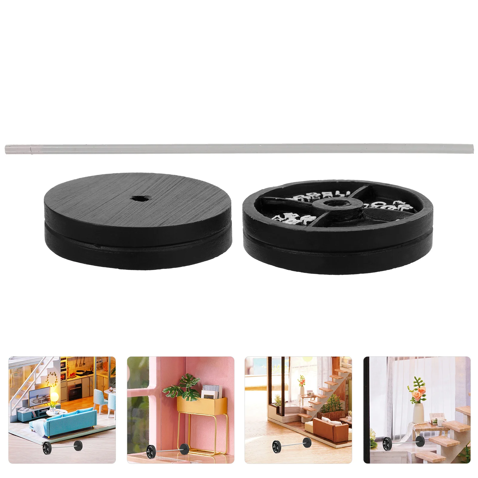 Dollhouse Barbell Dollhouse Miniature Black Hand Weights Dumbbells Free Weights Dollhouse Miniature Decoration Scenes
Dollhouse Barbell Dollhouse Miniature Black Hand Weights Dumbbells Free Weights Dollhouse Miniature Decoration Scenes