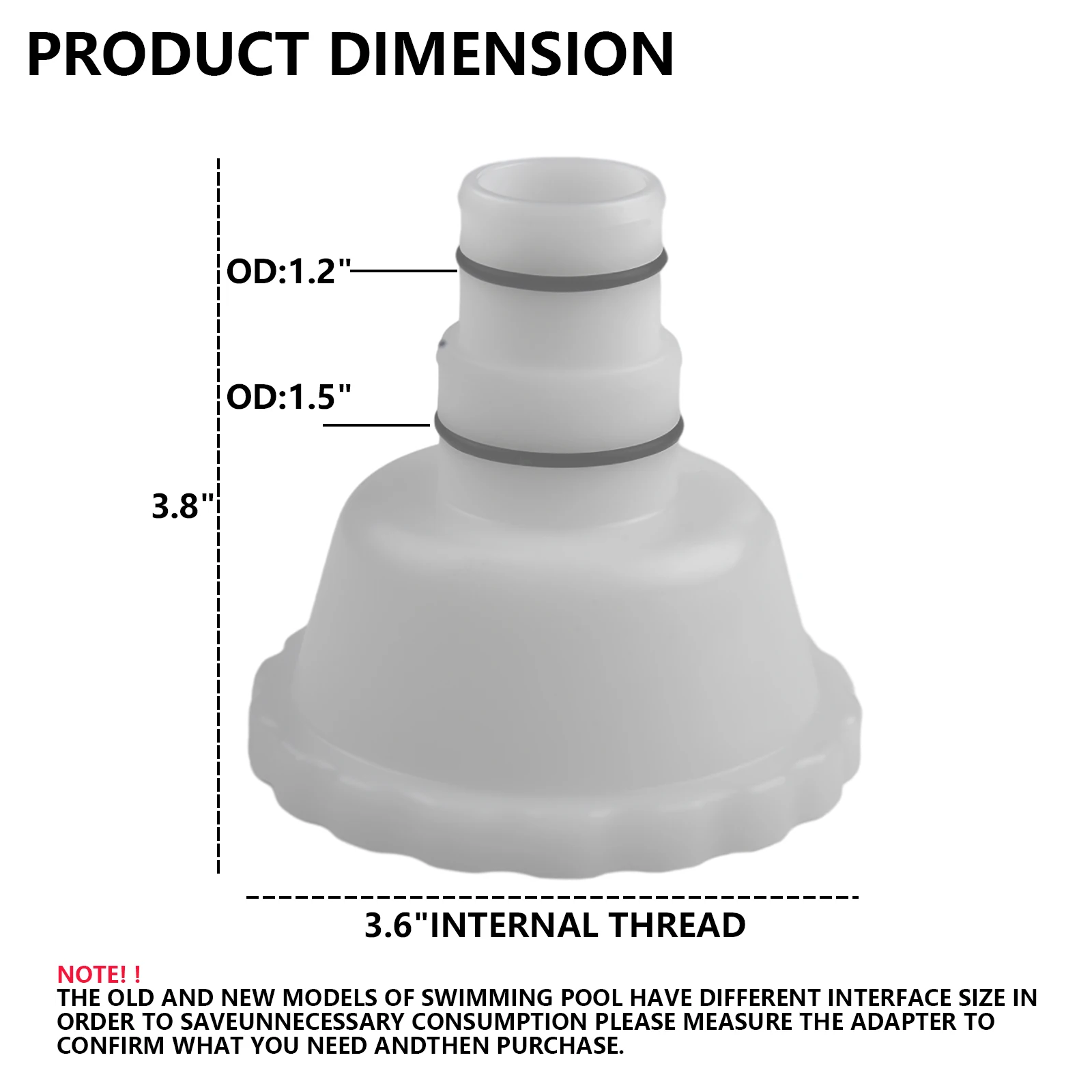 1pc/set Vacuum Adapter RP/RX Skimmer Attachment For Summer Waves Above Ground Pools Spas Hot Tubs Swimming Pool Cleaning Parts
1pc/set Vacuum Adapter RP/RX Skimmer Attachment For Summer Waves Above Ground Pools Spas Hot Tubs Swimming Pool Cleaning Parts