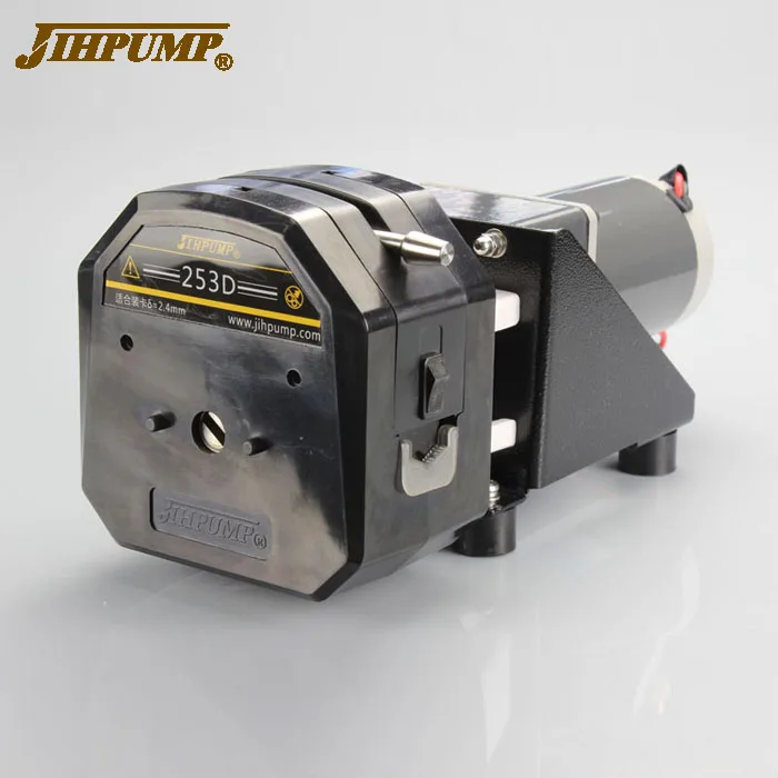 JIHPUMP 253D KZ25 24v 6000ml High Precision Small Mini Micro Easy Load oem Peristaltic Pump Water Liquid Dosing Hose Pumps
JIHPUMP 253D KZ25 24v 6000ml High Precision Small Mini Micro Easy Load oem Peristaltic Pump Water Liquid Dosing Hose Pumps