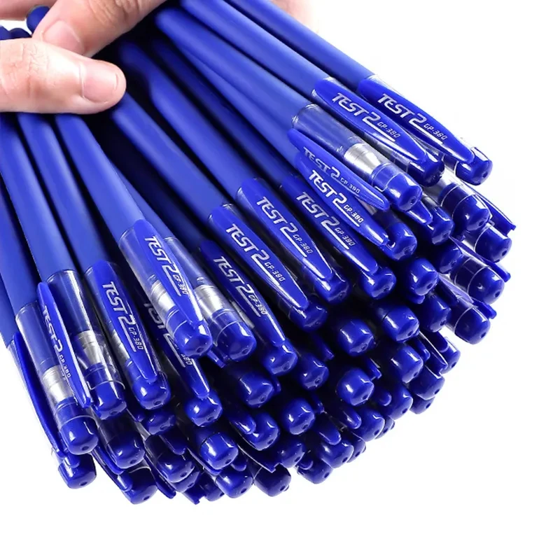

23Pcs Gel Pens + Refills Set School Supplies Black Blue Red Ink Tip 0.5mm Kawaii Ballpoint Pen Students School Office Stationery