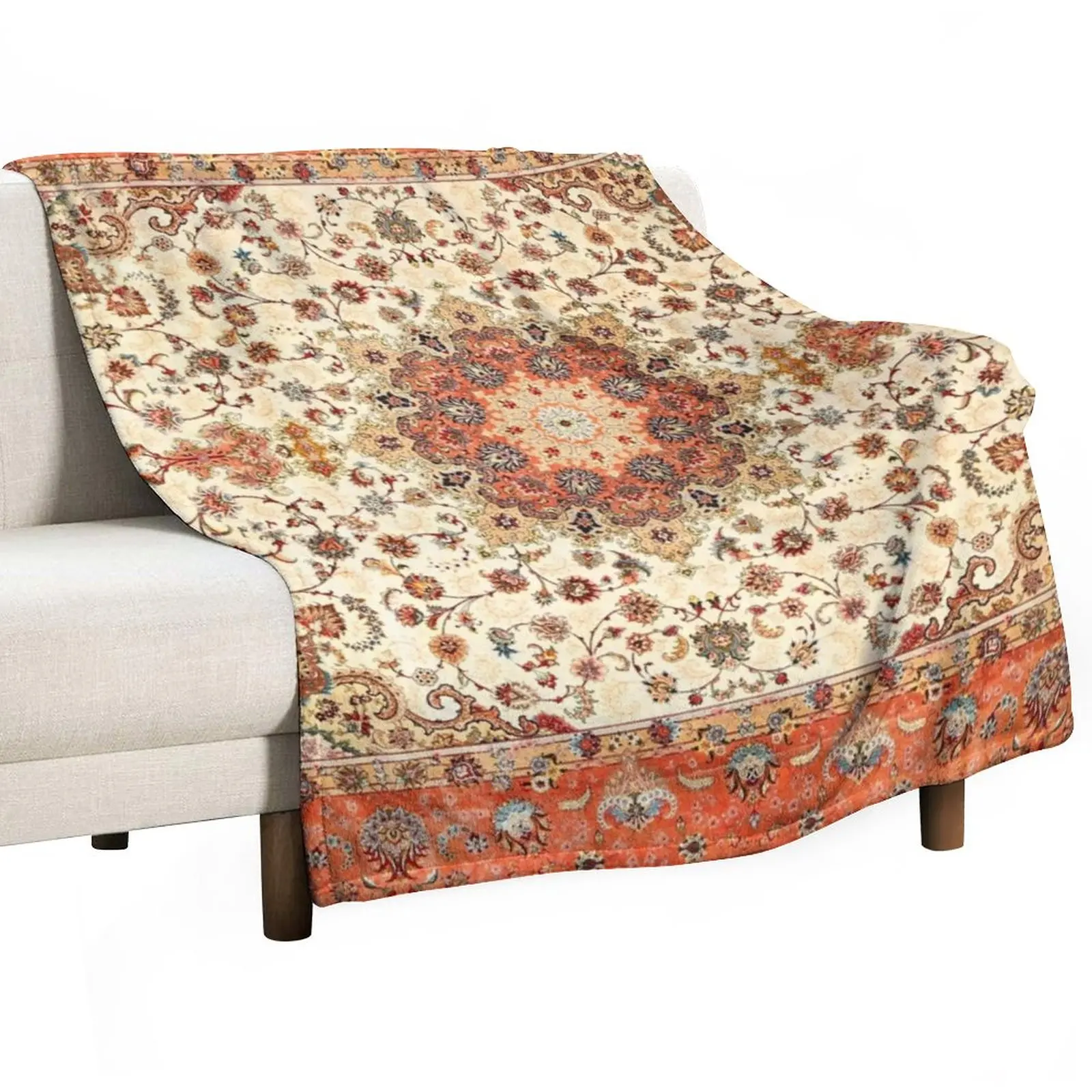 Orange Traditional Oriental Moroccan Artwork Carpet Style. Throw Blanket Plush manga Loose Blankets
Orange Traditional Oriental Moroccan Artwork Carpet Style. Throw Blanket Plush manga Loose Blankets
