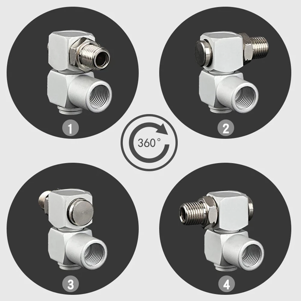 12.5mm 360 Swivel Air Hose Connector Adapter-Pneumatic Parts Universal Adapter Tools Compressor De-Ar Air Compressor
12.5mm 360 Swivel Air Hose Connector Adapter-Pneumatic Parts Universal Adapter Tools Compressor De-Ar Air Compressor