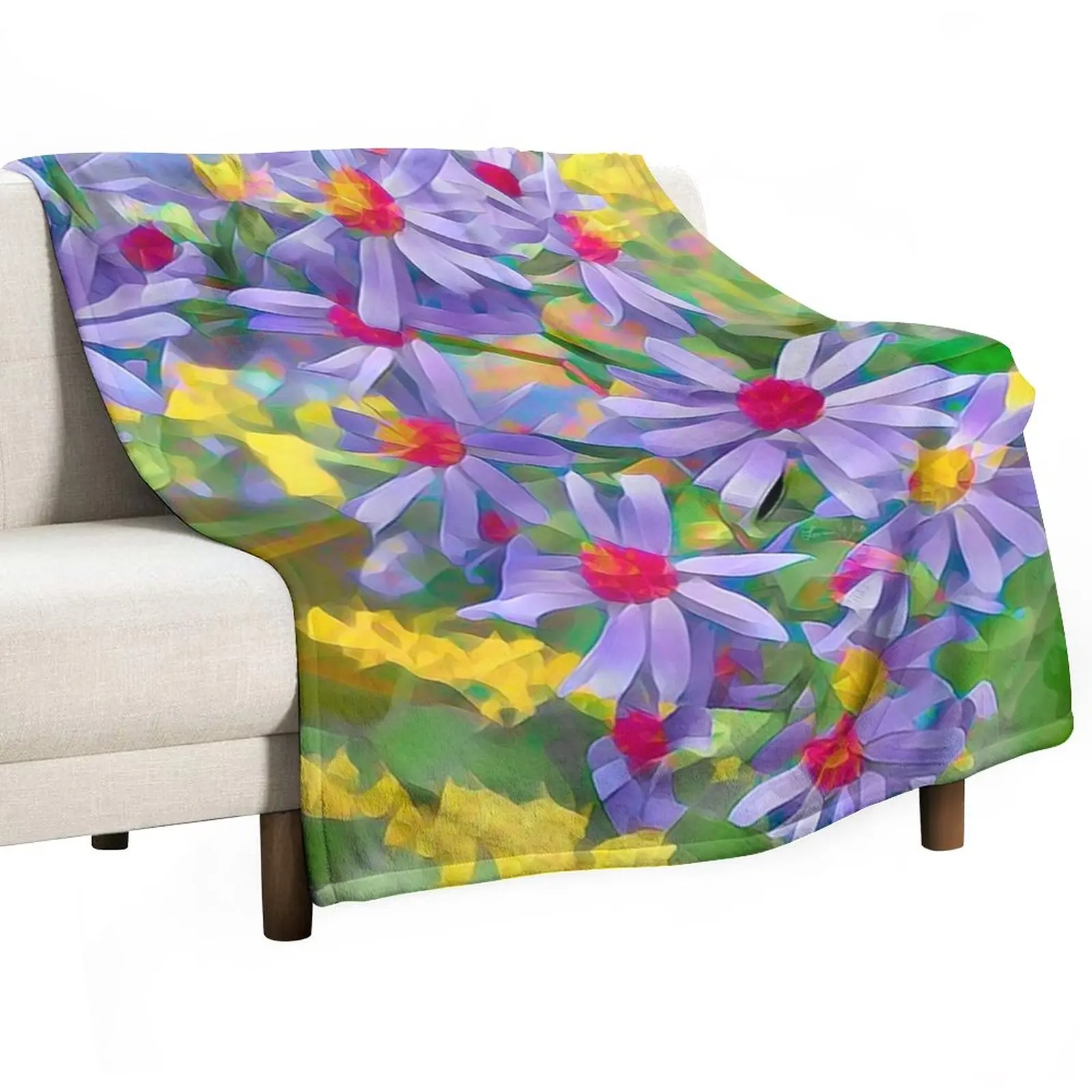 Mother Nature's Bouquet, Impression, Organic Arrangement of Native Flowers Throw Blanket Beautiful Blankets Plaid
Mother Nature's Bouquet, Impression, Organic Arrangement of Native Flowers Throw Blanket Beautiful Blankets Plaid