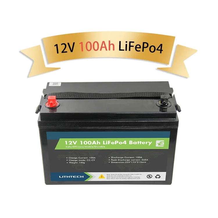 Lithtech Long Lifespan 12v 100ah custom off grid lithium ups solar power home energy storage batteries
Lithtech Long Lifespan 12v 100ah custom off grid lithium ups solar power home energy storage batteries