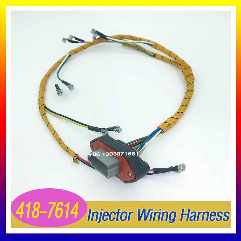 High Quality C13 Engine Injector Wiring Harness 418-7614 4187614 For Excavator E345C E345D 372-4548
High Quality C13 Engine Injector Wiring Harness 418-7614 4187614 For Excavator E345C E345D 372-4548