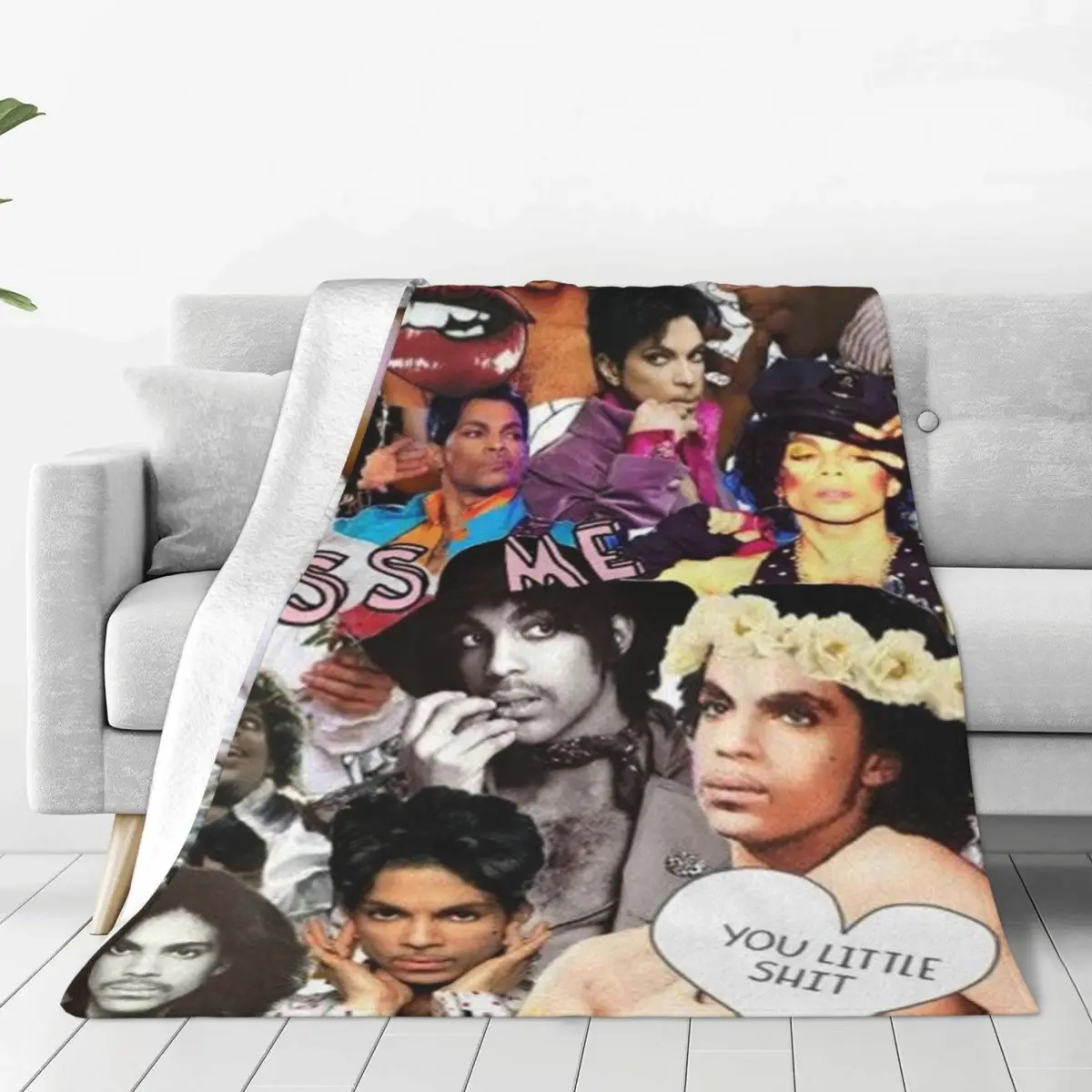Prince Rogers Nelson Blanket Fleece All Season Multifunction Ultra-Soft Throw Blankets for Home Office Rug Piece
Prince Rogers Nelson Blanket Fleece All Season Multifunction Ultra-Soft Throw Blankets for Home Office Rug Piece