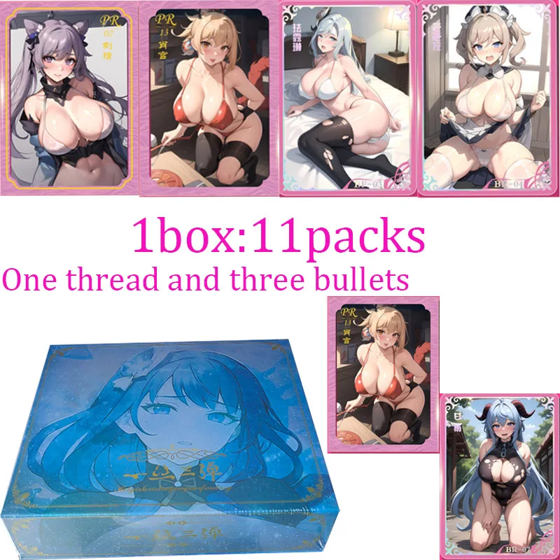 Newest One Thread And Three Bullets Goddess Story Cards Tcg Anime Girls Feast Booster Box Children Game Toys And Hobbies Gift
Newest One Thread And Three Bullets Goddess Story Cards Tcg Anime Girls Feast Booster Box Children Game Toys And Hobbies Gift