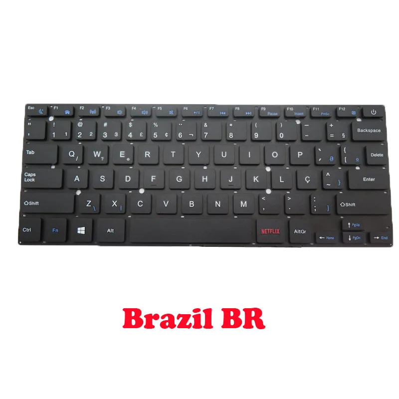 Клавиатура для Multilaser PC209 PC208 PC210 PC101 PC102 PC130 PC131 PC132/134 PC260 PC310 Бразилия английский США Чешский французский RU GR IT
Клавиатура для Multilaser PC209 PC208 PC210 PC101 PC102 PC130 PC131 PC132/134 PC260 PC310 Бразилия английский США Чешский французский RU GR IT