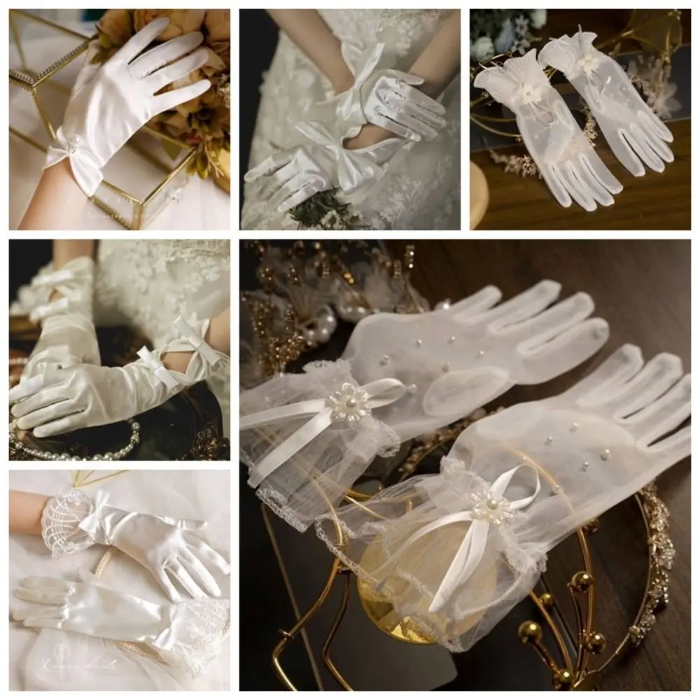1 Pair Marie Cat Cos White Satin Gloves Wedding Short Glove Elegant Bow Knot Gloves Thin Sweet Lace Gloves Women Cosplay
1 Pair Marie Cat Cos White Satin Gloves Wedding Short Glove Elegant Bow Knot Gloves Thin Sweet Lace Gloves Women Cosplay