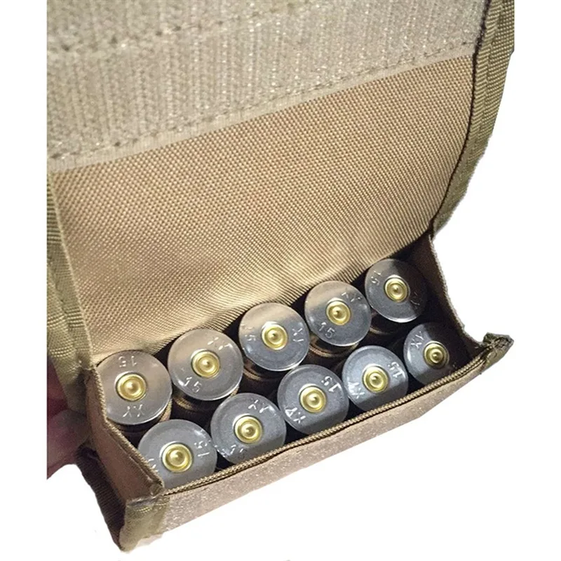 10 Rounds Tactical Ammo Pouch Foldable Ammo Carrier Bag Bullet Shell Holder Rifle Cartridge Wallet Hunting Accessories
10 Rounds Tactical Ammo Pouch Foldable Ammo Carrier Bag Bullet Shell Holder Rifle Cartridge Wallet Hunting Accessories