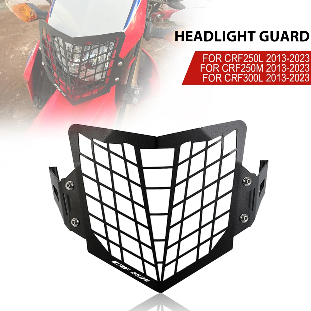 For Honda CRF250M CRF 250M 2013-2023 Motorcycle Headlight Protection Guard Cover Protector CRF250 M crf250m 2014 2015 2016 2017
For Honda CRF250M CRF 250M 2013-2023 Motorcycle Headlight Protection Guard Cover Protector CRF250 M crf250m 2014 2015 2016 2017
