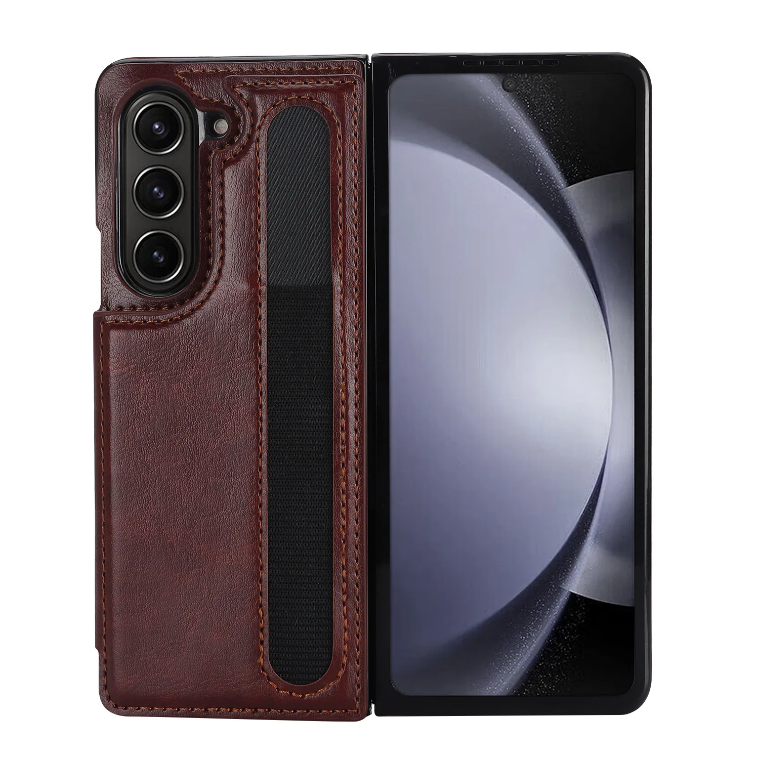 Чехол-кошелек для Samsung Galaxy Z Fold 5, откидной чехол для телефона из искусственной кожи с держателем S Pen, 2 слотами для карт и магнитной застежкой, функцией подставки, тонкий чехол
Чехол-кошелек для Samsung Galaxy Z Fold 5, откидной чехол для телефона из искусственной кожи с держателем S Pen, 2 слотами для карт и магнитной застежкой, функцией подставки, тонкий чехол
