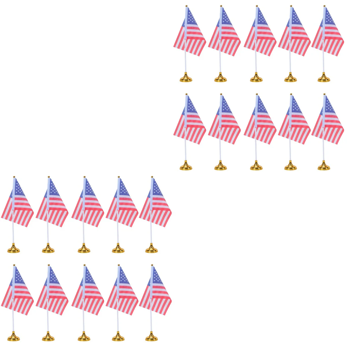 96 Pcs Small Mini Flag for National Day Signs Desktop Decor American US Stick Banner
96 Pcs Small Mini Flag for National Day Signs Desktop Decor American US Stick Banner