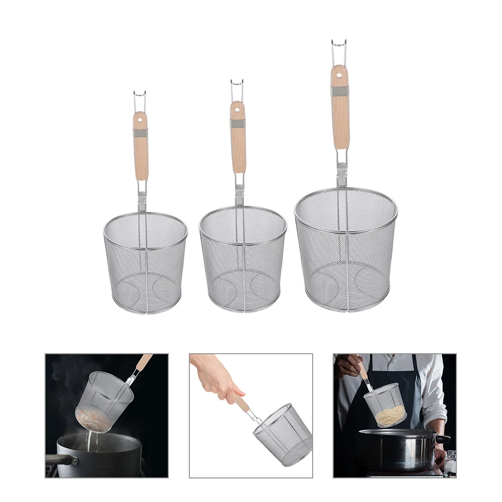 3 Pcs Pasta Malatang Slotted Spoon Kitchen Tool Portable Noodle Strainers Household Colander Spaghetti
3 Pcs Pasta Malatang Slotted Spoon Kitchen Tool Portable Noodle Strainers Household Colander Spaghetti