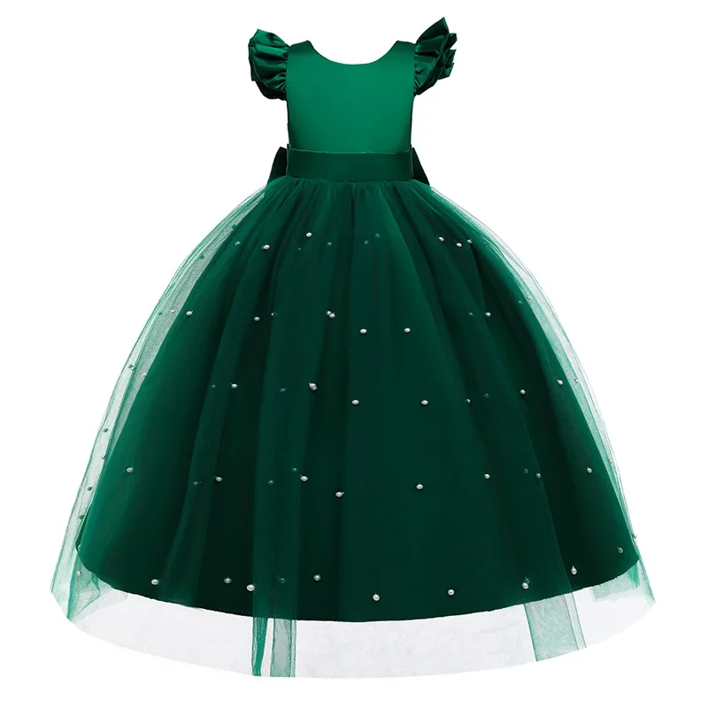 Children Costume with Petticoat Bow Wedding Bridesmaid Ball Gown Princess Baby Girl Clothes Summer Party Prom Dress 4 14 Year
Children Costume with Petticoat Bow Wedding Bridesmaid Ball Gown Princess Baby Girl Clothes Summer Party Prom Dress 4 14 Year