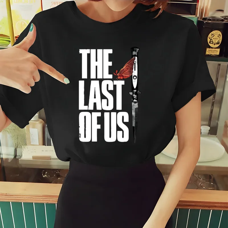 Женская футболка The Last of Us, летняя модная футболка, Повседневная белая забавная футболка с мультяшным принтом, топы в стиле хип-поп, футболка
Женская футболка The Last of Us, летняя модная футболка, Повседневная белая забавная футболка с мультяшным принтом, топы в стиле хип-поп, футболка