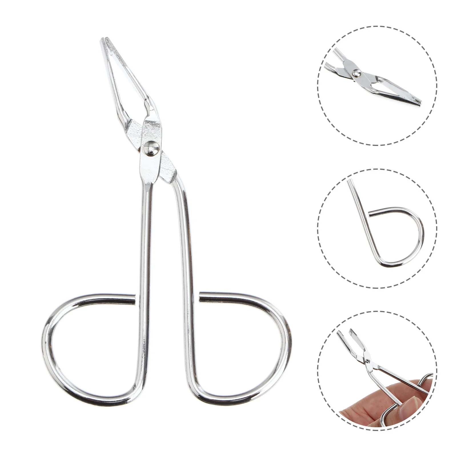 

Tweezers Eyebrow Forceps Professional Eyebrows Hair Remover Scissors Pincet Professionel